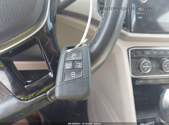 1V2MR2CA9KC600068 2019 VOLKSWAGEN ATLAS Black Вид панелі приладів
