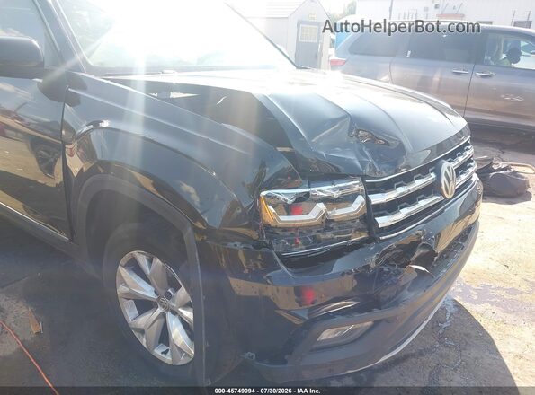 1V2MR2CAXJC536427 2018 VOLKSWAGEN ATLAS Black Widok z przodu