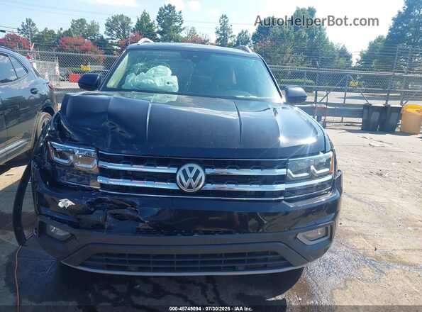 1V2MR2CAXJC536427 2018 VOLKSWAGEN ATLAS Black Widok zestawu wskaźników
