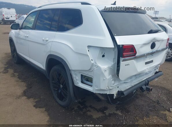 1V2MR2CAXKC574631 2019 VOLKSWAGEN ATLAS White Задня ліва чверть