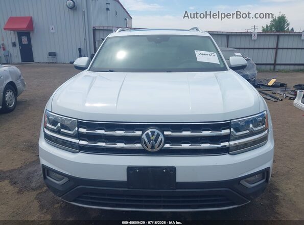 1V2MR2CAXKC574631 2019 VOLKSWAGEN ATLAS White Вид задньої частини салону