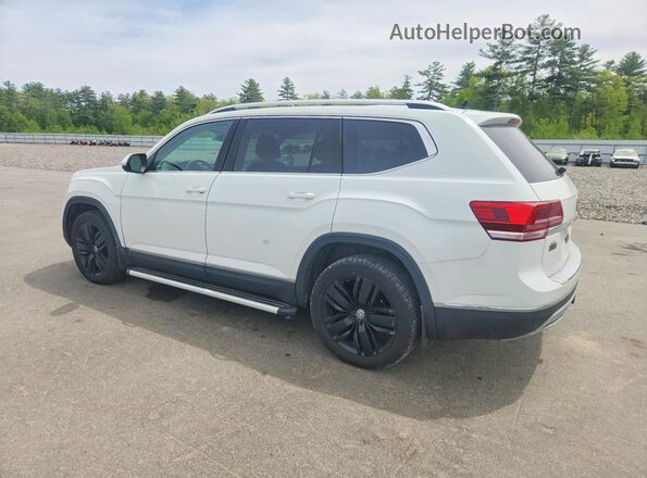 1V2NR2CA0JC558005 2018 VOLKSWAGEN ATLAS White Задня ліва чверть