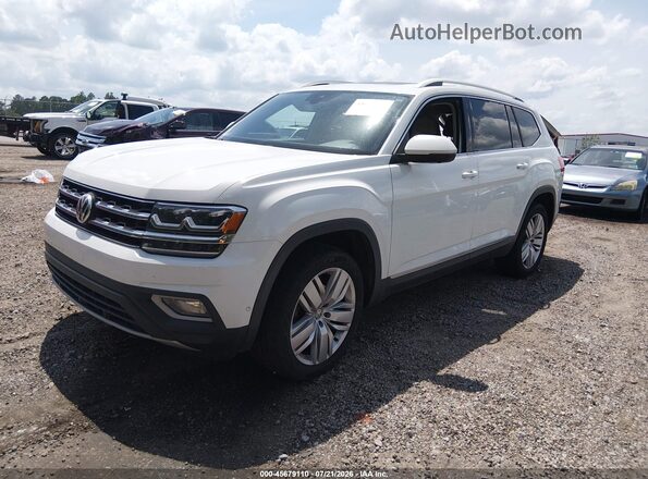 1V2NR2CA1JC524686 2018 VOLKSWAGEN ATLAS White Передня ліва чверть