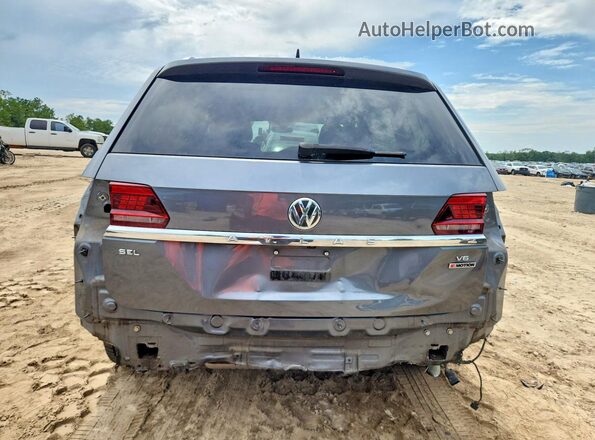 1V2NR2CA1KC532871 2019 VOLKSWAGEN ATLAS Gray უკანა ხედი