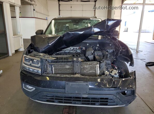 1V2NR2CA1KC578488 2019 VOLKSWAGEN ATLAS Черный Вид спереди