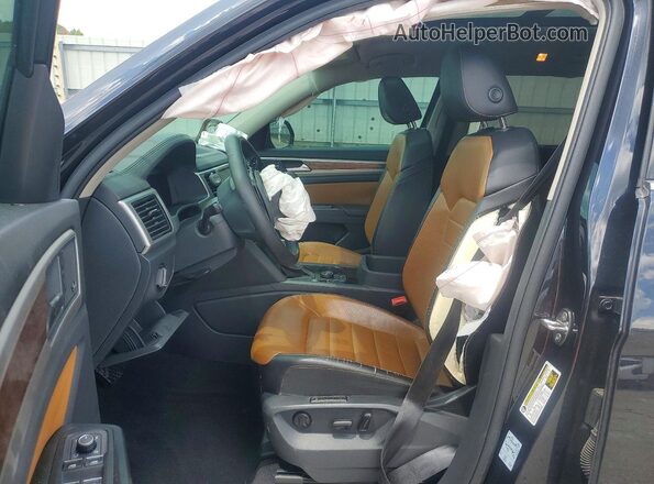 1V2NR2CA2KC520678 2019 VOLKSWAGEN ATLAS Black Vista interior delantera