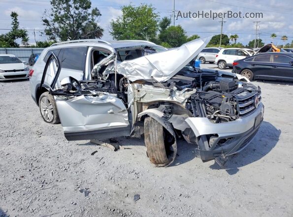 1V2NR2CA2KC521491 2019 VOLKSWAGEN ATLAS Silver Przód prawy