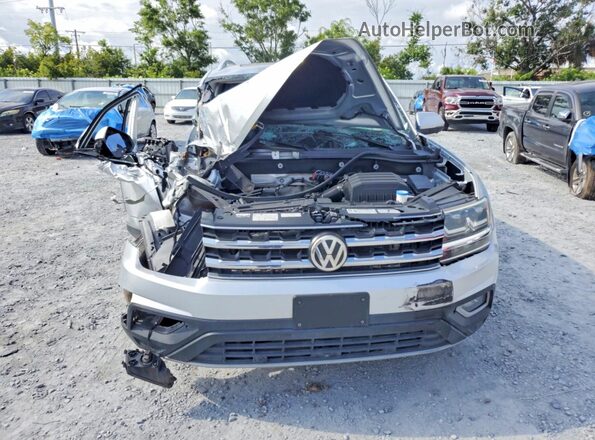 1V2NR2CA2KC521491 2019 VOLKSWAGEN ATLAS Silver Widok z przodu