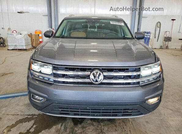 1V2NR2CA2KC524830 2019 VOLKSWAGEN ATLAS Gray Դիմացի տեսք