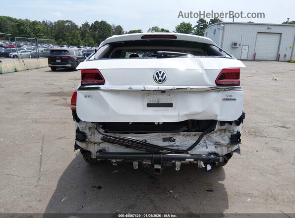 1V2NR2CA3JC593539 2018 VOLKSWAGEN ATLAS White წინა ხედი
