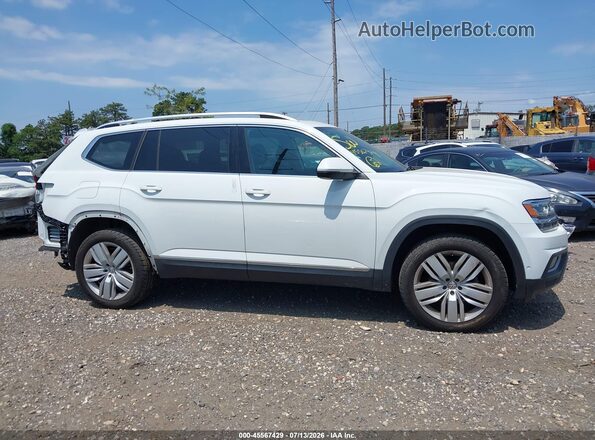 1V2NR2CA3JC593539 2018 VOLKSWAGEN ATLAS White უკანა სალონის ხედი