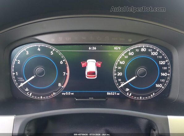 1V2NR2CA5JC595177 2018 VOLKSWAGEN ATLAS Белый Вид задних сидений