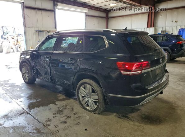 1V2NR2CA5KC569681 2019 VOLKSWAGEN ATLAS Черный Задняя левая четверть