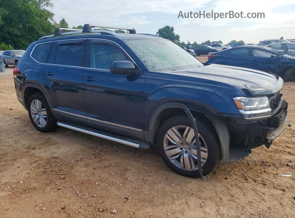 1V2NR2CA7KC545771 2019 VOLKSWAGEN ATLAS Blue Front right