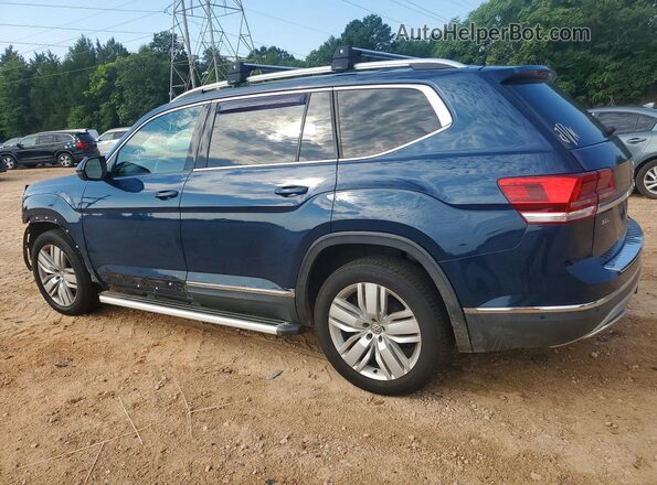 1V2NR2CA7KC545771 2019 VOLKSWAGEN ATLAS Blue Rear left