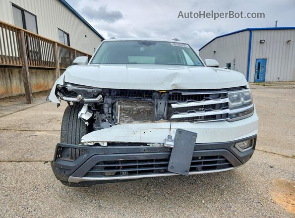 1V2NR2CA7KC552168 2019 VOLKSWAGEN ATLAS White Вид спереду