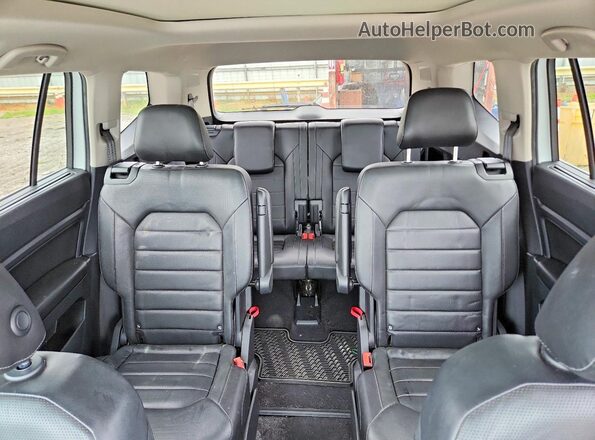 1V2NR2CA7KC552168 2019 VOLKSWAGEN ATLAS White Вид задніх сидінь