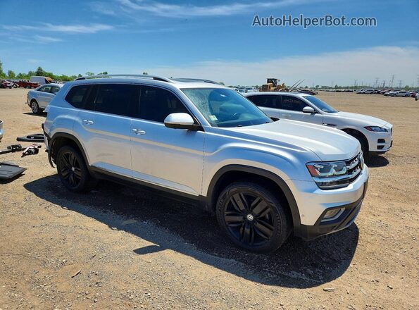 1V2NR2CA7KC567513 2019 VOLKSWAGEN ATLAS Silver Przód prawy
