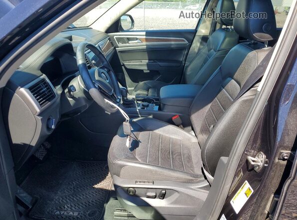 1V2NR2CA8KC544872 2019 VOLKSWAGEN ATLAS Черный Вид салона спереди