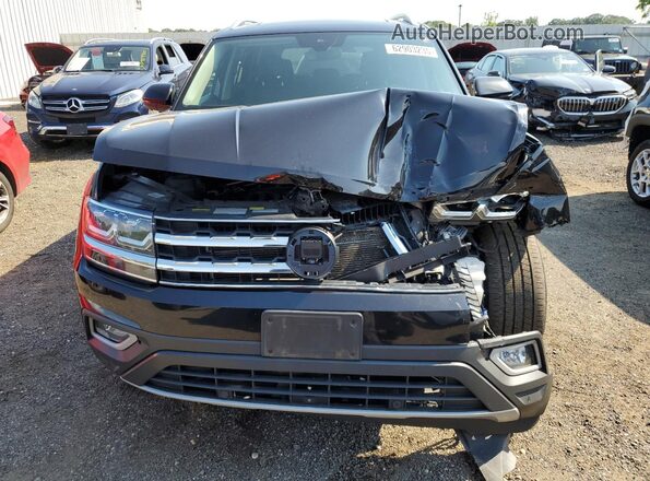1V2NR2CA9JC548136 2018 VOLKSWAGEN ATLAS Black Front view