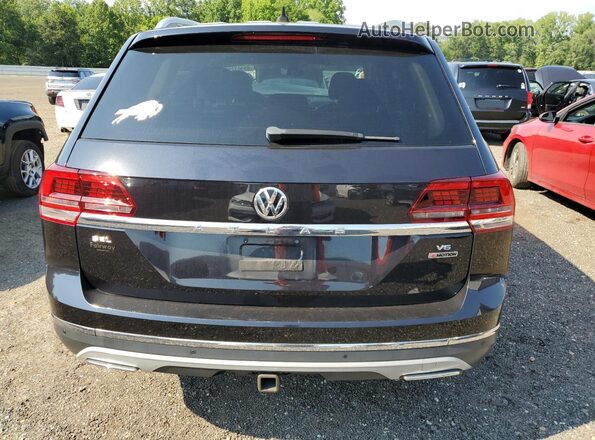 1V2NR2CA9JC548136 2018 VOLKSWAGEN ATLAS Black Rear view