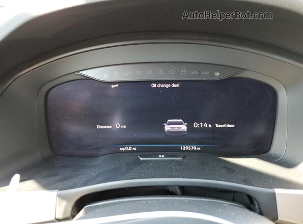 1V2NR2CA9JC548136 2018 VOLKSWAGEN ATLAS Black Instrument cluster view