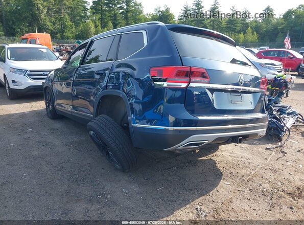 1V2NR2CA9JC597028 2018 VOLKSWAGEN ATLAS Blue Trasero izquierdo