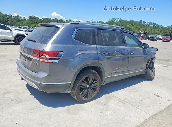 1V2NR2CAXJC500466 2018 VOLKSWAGEN ATLAS Gray Tył prawy