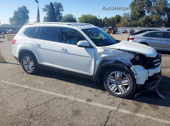1V2NR2CAXKC530049 2019 VOLKSWAGEN ATLAS White Przód prawy