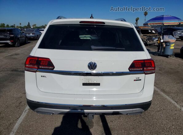 1V2NR2CAXKC530049 2019 VOLKSWAGEN ATLAS White Widok z tyłu