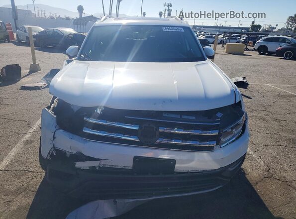 1V2NR2CAXKC530049 2019 VOLKSWAGEN ATLAS White Widok z przodu