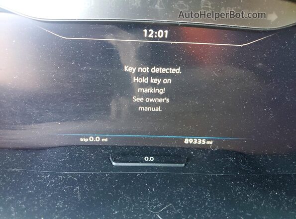 1V2NR2CAXKC530049 2019 VOLKSWAGEN ATLAS White Widok zestawu wskaźników