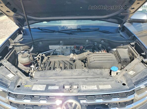 1V2NR2CAXKC566713 2019 VOLKSWAGEN ATLAS Gray Вид задньої частини салону