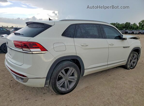 1V2PE2CA9MC237198 2021 VOLKSWAGEN ATLAS Белый Задняя правая четверть