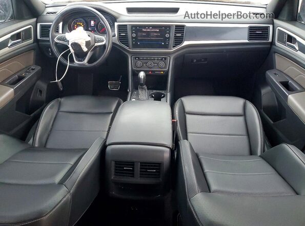 1V2PE2CA9MC237198 2021 VOLKSWAGEN ATLAS Белый Вид панели приборов