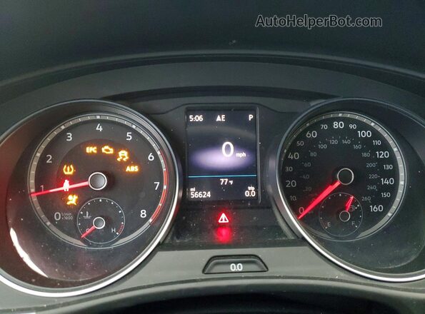 1V2PE2CA9MC237198 2021 VOLKSWAGEN ATLAS Белый Вид щитка приборов