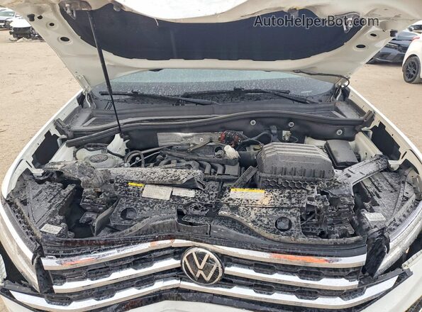 1V2PE2CA9MC237198 2021 VOLKSWAGEN ATLAS Белый Вид подкапотного пространства