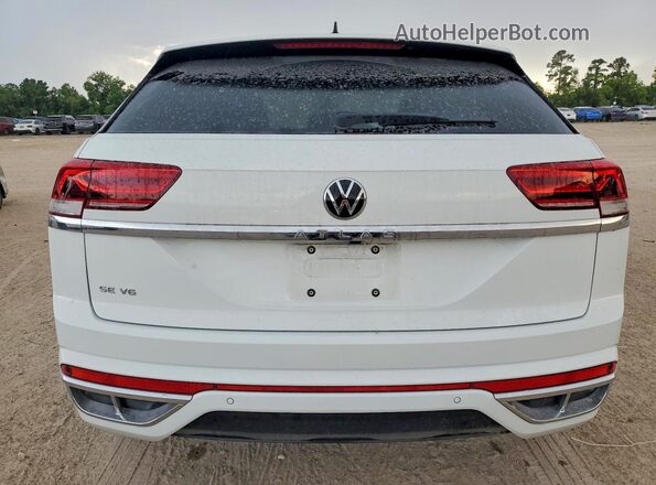 1V2PE2CA9MC237198 2021 VOLKSWAGEN ATLAS Белый Вид сзади