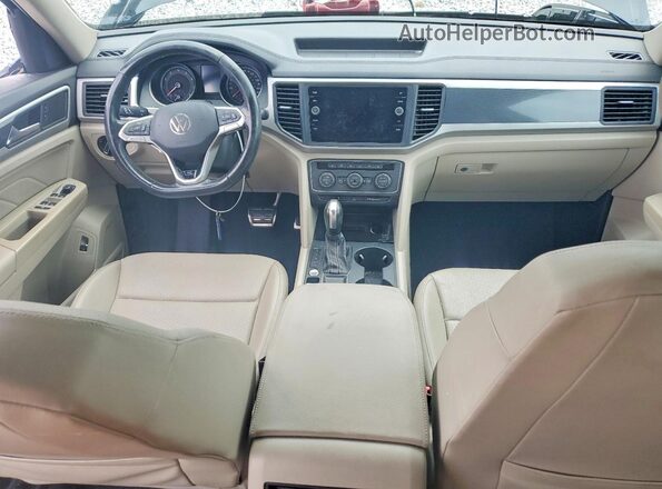1V2PR2CA0MC549091 2021 VOLKSWAGEN ATLAS Black Vista del salpicadero