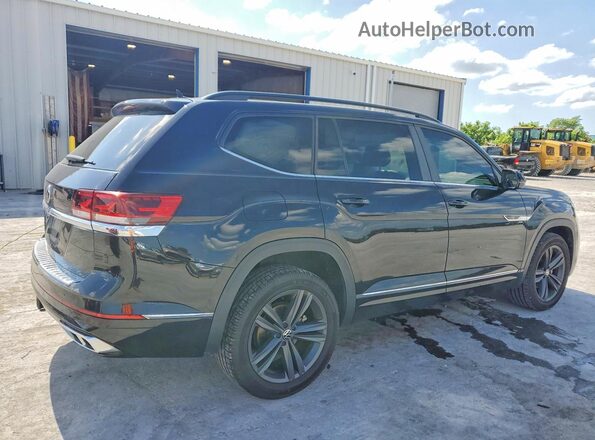 1V2PR2CA3MC522581 2021 VOLKSWAGEN ATLAS Black Հետևի աջ
