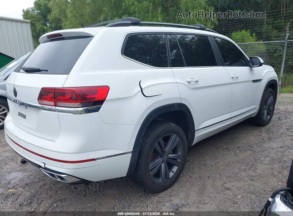 1V2PR2CA3MC574020 2021 VOLKSWAGEN ATLAS Белый Задняя правая четверть