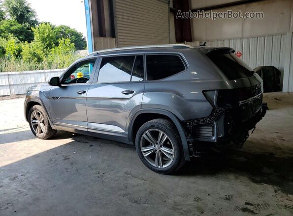 1V2PR2CAXJC556383 2018 VOLKSWAGEN ATLAS Gray Задня ліва чверть