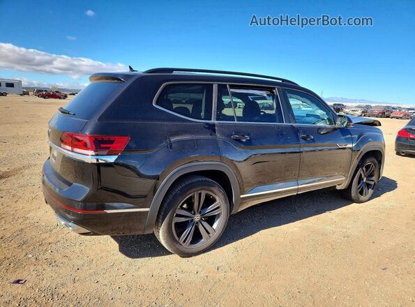 1V2PR2CAXMC537529 2021 VOLKSWAGEN ATLAS Black Trasero derecho