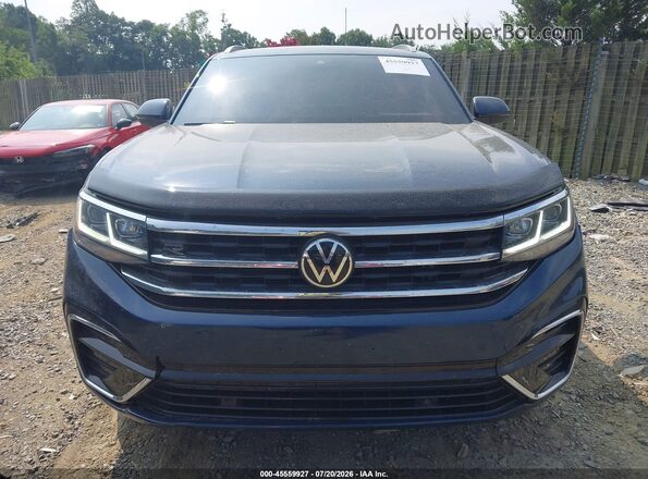 1V2RE2CA1LC226395 2020 VOLKSWAGEN ATLAS Dark Blue Instrument cluster view