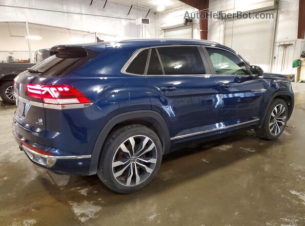 1V2RE2CA4LC211762 2020 VOLKSWAGEN ATLAS Blue Tył prawy