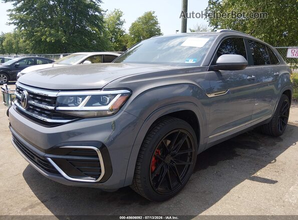 1V2RE2CA6LC213609 2020 VOLKSWAGEN ATLAS Gray წინა მარცხენა ხედი სამი მეოთხედიდან