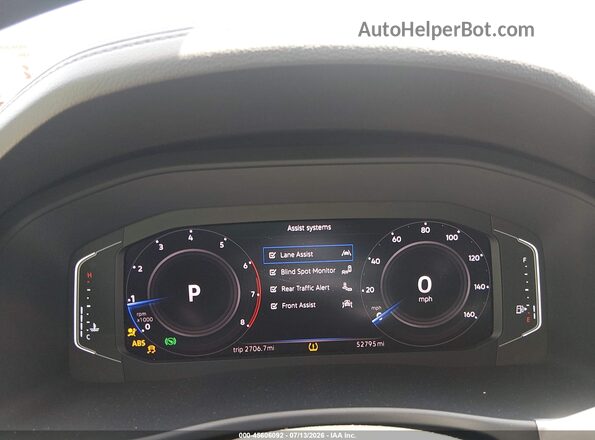 1V2RE2CA6LC213609 2020 VOLKSWAGEN ATLAS Gray უკანა სავარძლების ხედი