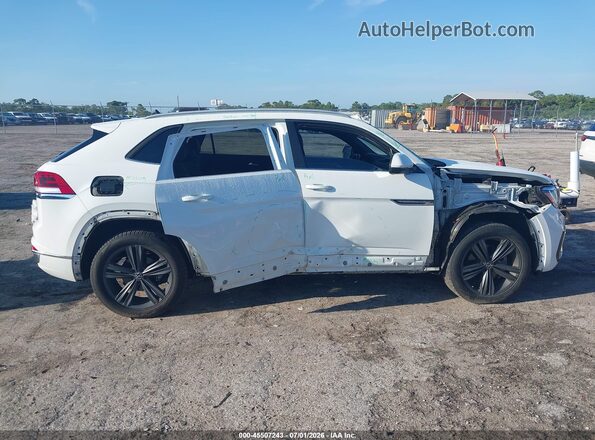 1V2RE2CAXMC202324 2021 VOLKSWAGEN ATLAS White Vista interior trasera