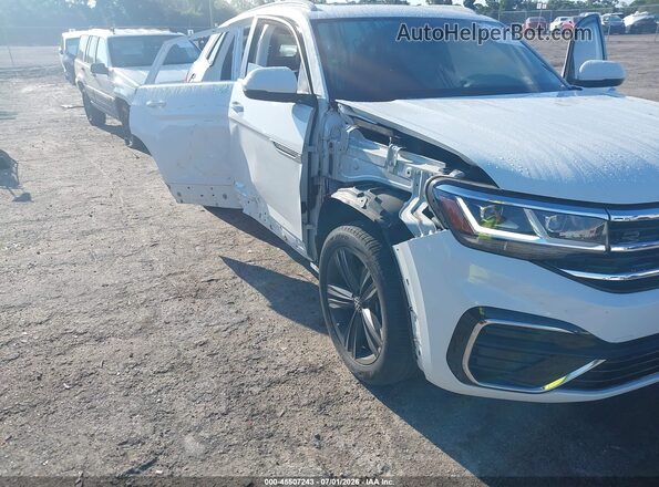 1V2RE2CAXMC202324 2021 VOLKSWAGEN ATLAS White Vista frontal