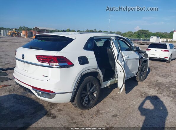 1V2RE2CAXMC202324 2021 VOLKSWAGEN ATLAS White Trasero derecho